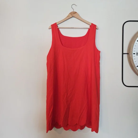 🏷New Kate Spade New York For Target Red Sleeveless Dress - Picture 3 of 4